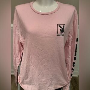 Pacsun Playboy pink long sleeve X-Large good condition